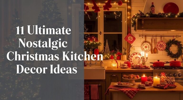 11 Ultimate Nostalgic Christmas Kitchen Decor Ideas 2 11 Ultimate Nostalgic Christmas Kitchen Decor Ideas