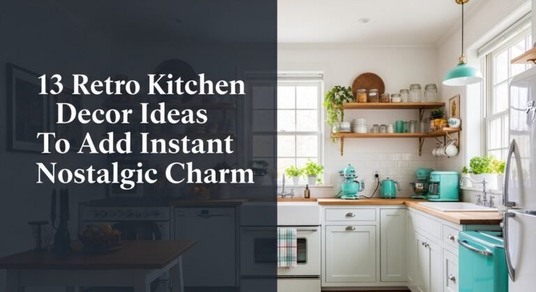 13 Retro Kitchen Decor Ideas To Add Instant Nostalgic Charm