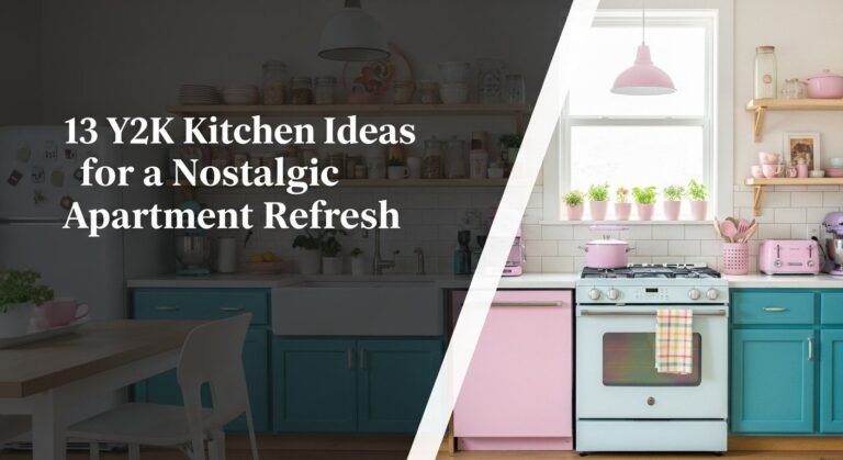 13 Y2K Kitchen Ideas for a Nostalgic Apartment Refresh