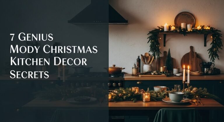 7 Genius Moody Christmas Kitchen Decor Secrets