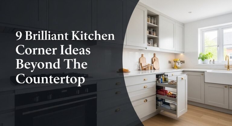 9 Brilliant Kitchen Corner Ideas Beyond The Countertop
