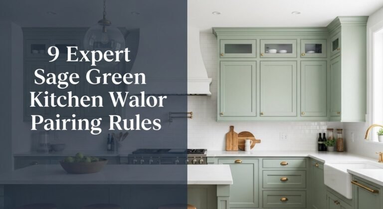 9 Expert Sage Green Kitchen Wall Color Pairing Rules