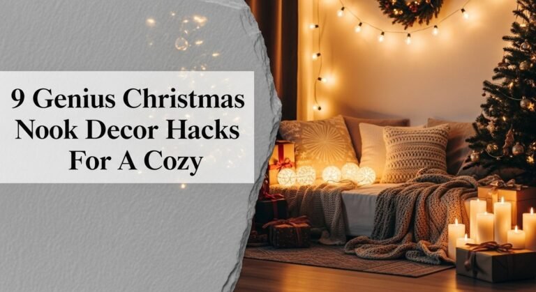 9 Genius Christmas Nook Decor Hacks For A Cozy [year]