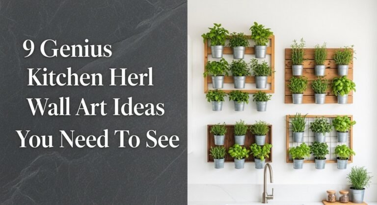 9 Genius Kitchen Herb Wall Art Ideas You Need To See