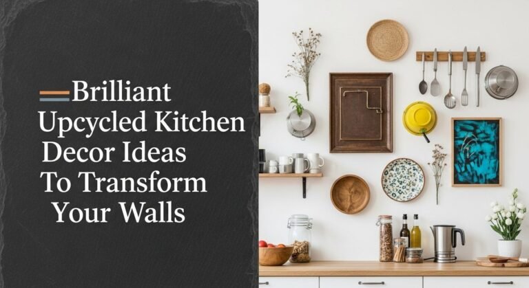Brilliant Upcycled Kitchen Decor Ideas To Transform Your Walls