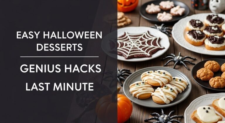 Easy Halloween Desserts Genius Hacks Last Minute [year]