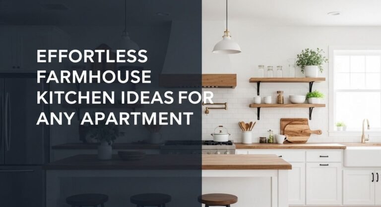 Effortless Farmhouse Kitchen Ideas For Any Apartment 6 Effortless Farmhouse Kitchen Ideas for Any Apartment