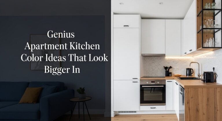 Genius Apartment Kitchen Color Ideas That Look Bigger In [year]