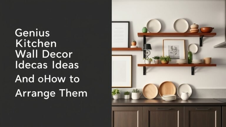 Genius Kitchen Wall Decor Ideas And How To Arrange Them