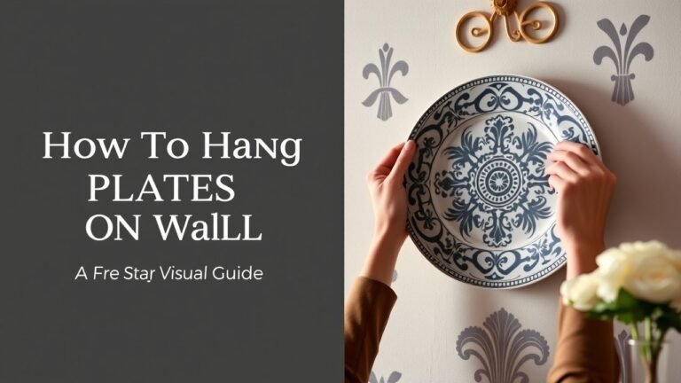 How To Hang Plates On A Wall A Step By Step Visual Guide 3 How To Hang Plates On A Wall A Step By Step Visual Guide
