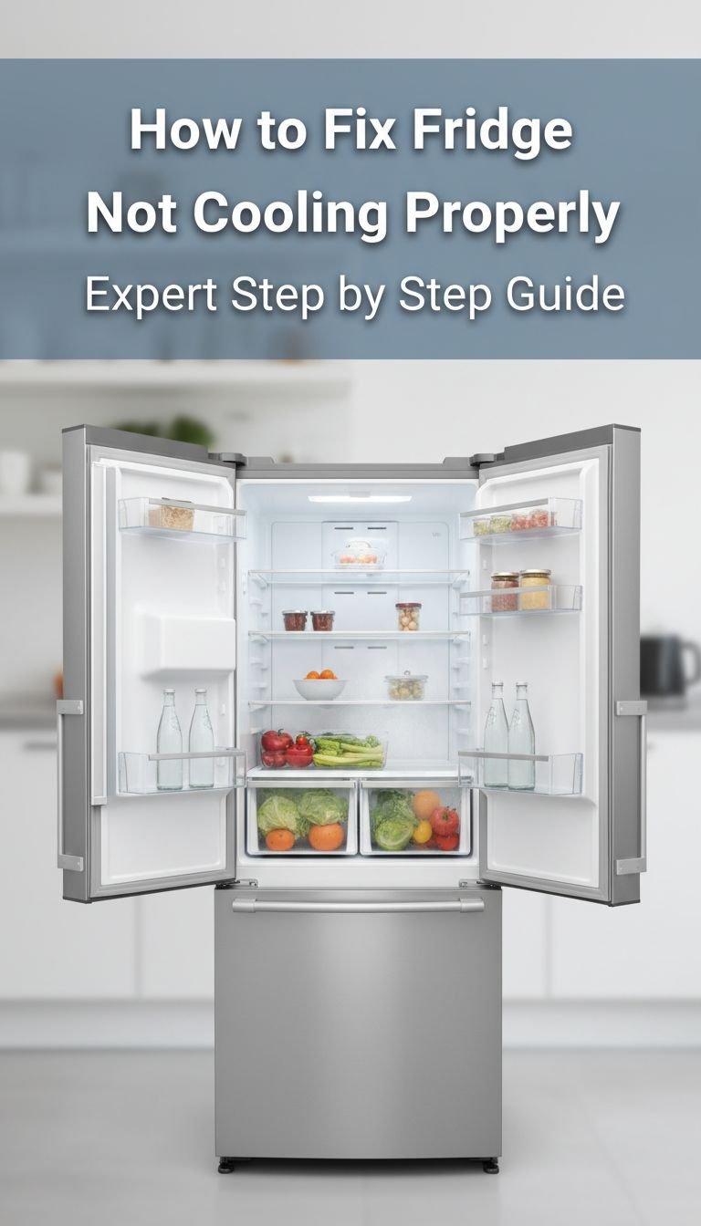 how to fix fridge not cooling properly