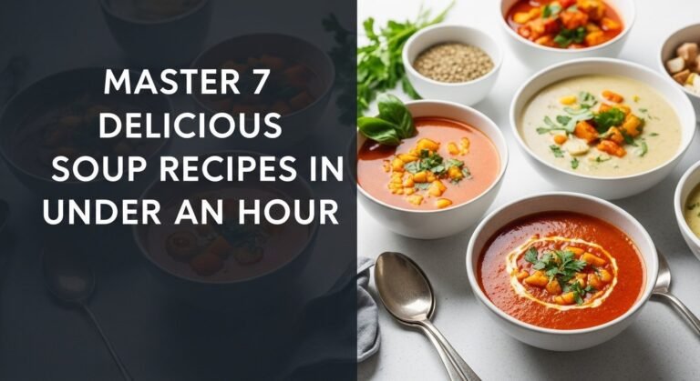 Master 7 Delicious Soup Recipes In Under An Hour 3 Master 7 Delicious Soup Recipes In Under An Hour