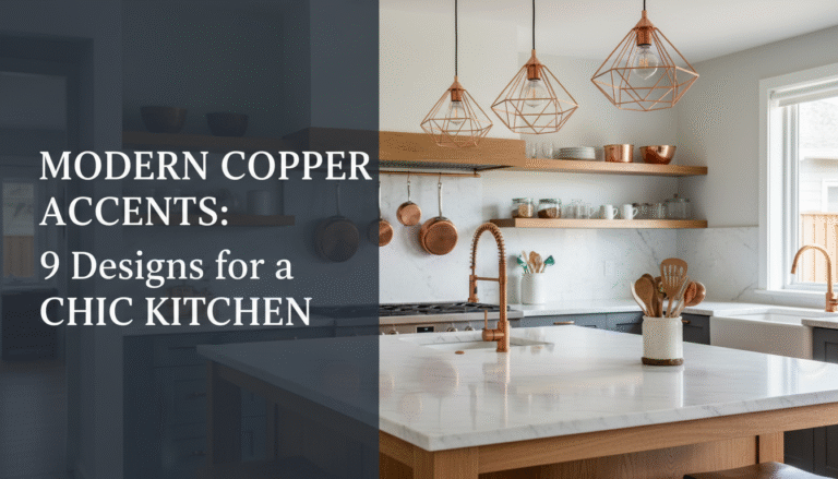 Modern Copper Accents: 9 Designs for a Chic Kitchen [year]