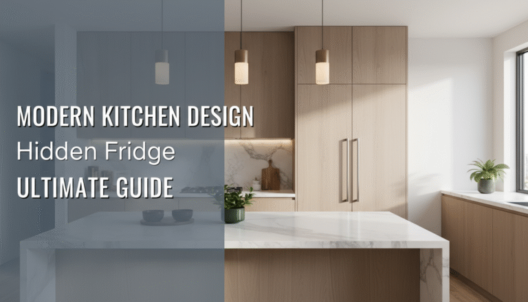 Modern Kitchen Design Hidden Fridge Ultimate Guide [year]