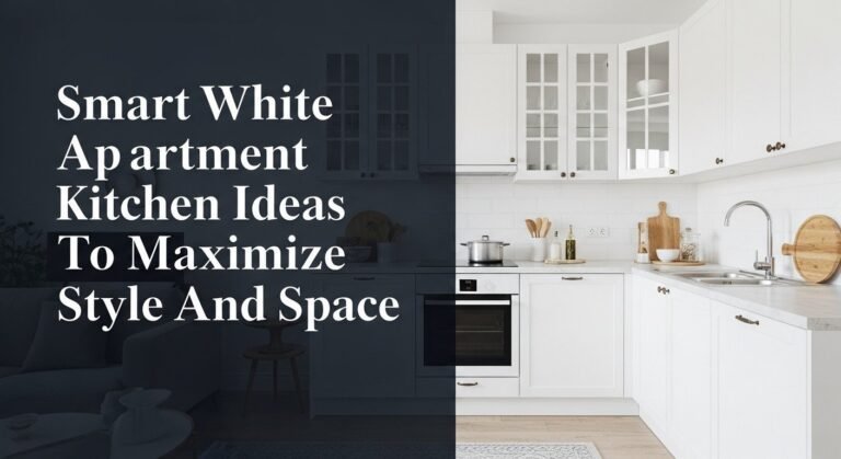 Smart White Apartment Kitchen Ideas To Maximize Style And Space 1 Smart White Apartment Kitchen Ideas To Maximize Style And Space