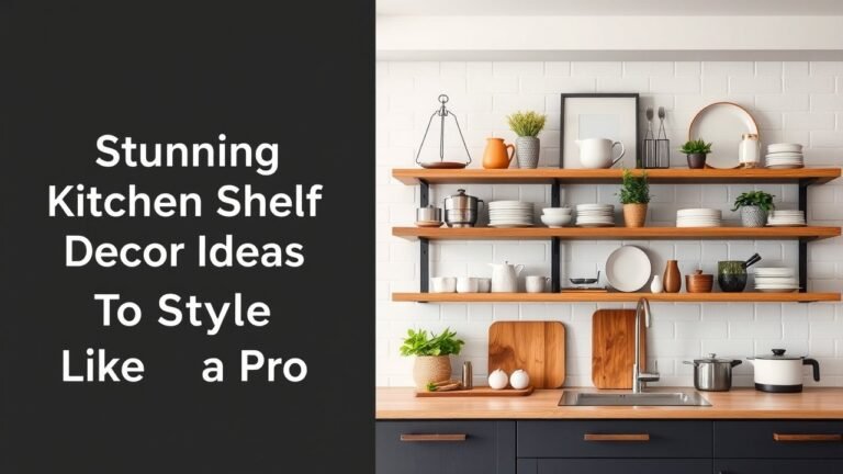 Stunning Kitchen Shelf Decor Ideas To Style Like A Pro 4 Stunning Kitchen Shelf Decor Ideas To Style Like A Pro