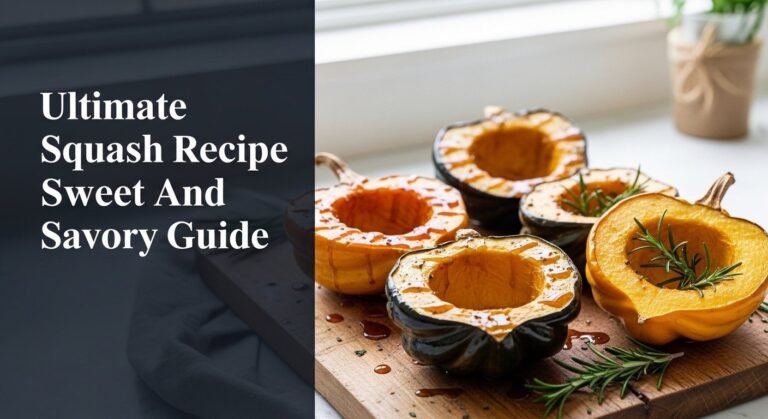 Ultimate Acorn Squash Recipe Sweet And Savory Guide 4 Ultimate Acorn Squash Recipe Sweet And Savory Guide