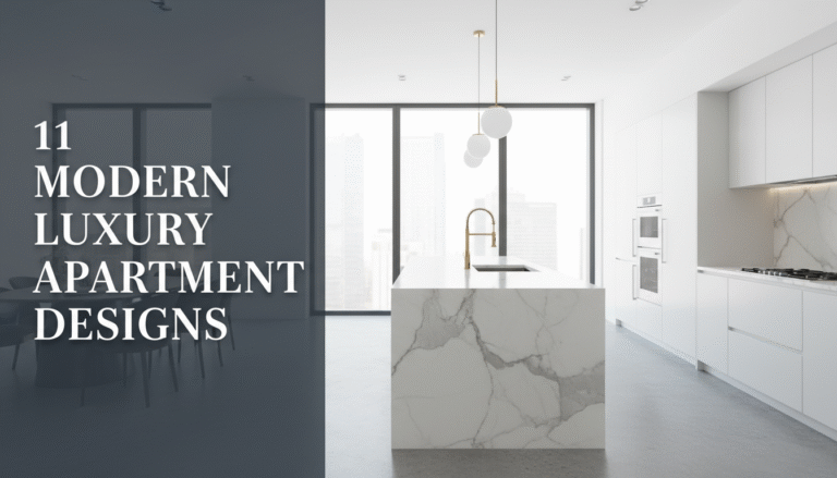 11 Modern Luxury Apartment Kitchen Designs for [year]