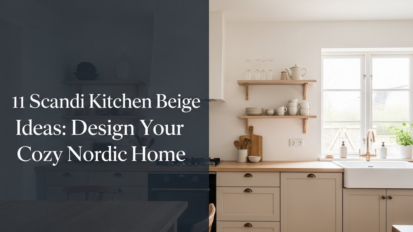 11 Scandi Kitchen Beige Ideas: Design Your Cozy Nordic Home