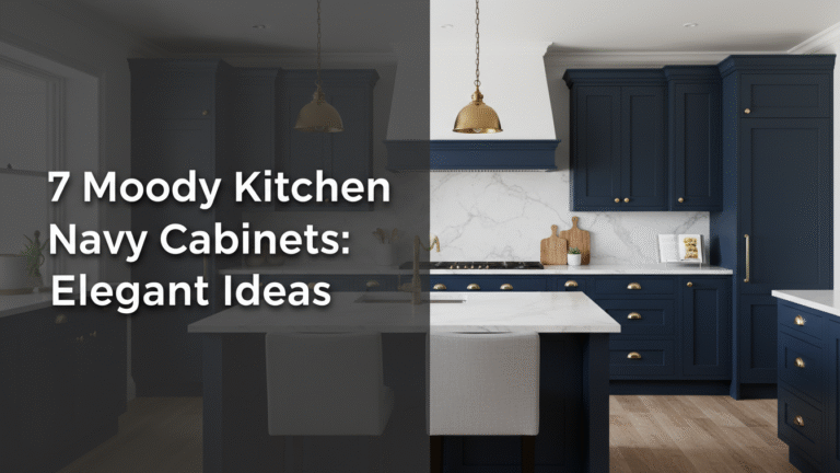 7 Moody Kitchen Navy Cabinets: Elegant Ideas for [year]