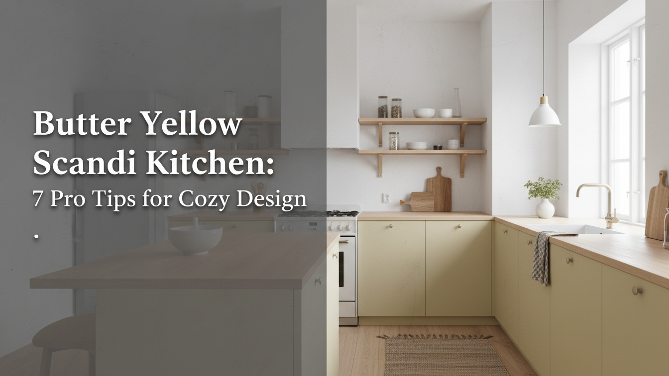 Butter Yellow Scandi Kitchen: 7 Pro Tips For Cozy Design In 2026