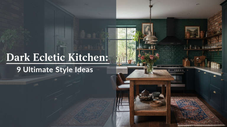Dark Eclectic Kitchen: 9 Ultimate Style Ideas for [year]