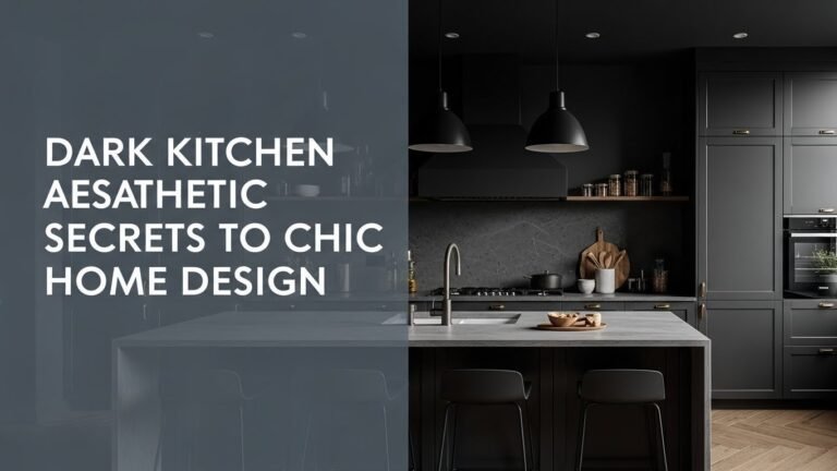 Dark Kitchen Aesthetic Secrets To Chic Home Design 2 Dark Kitchen Aesthetic Secrets to Chic Home Design