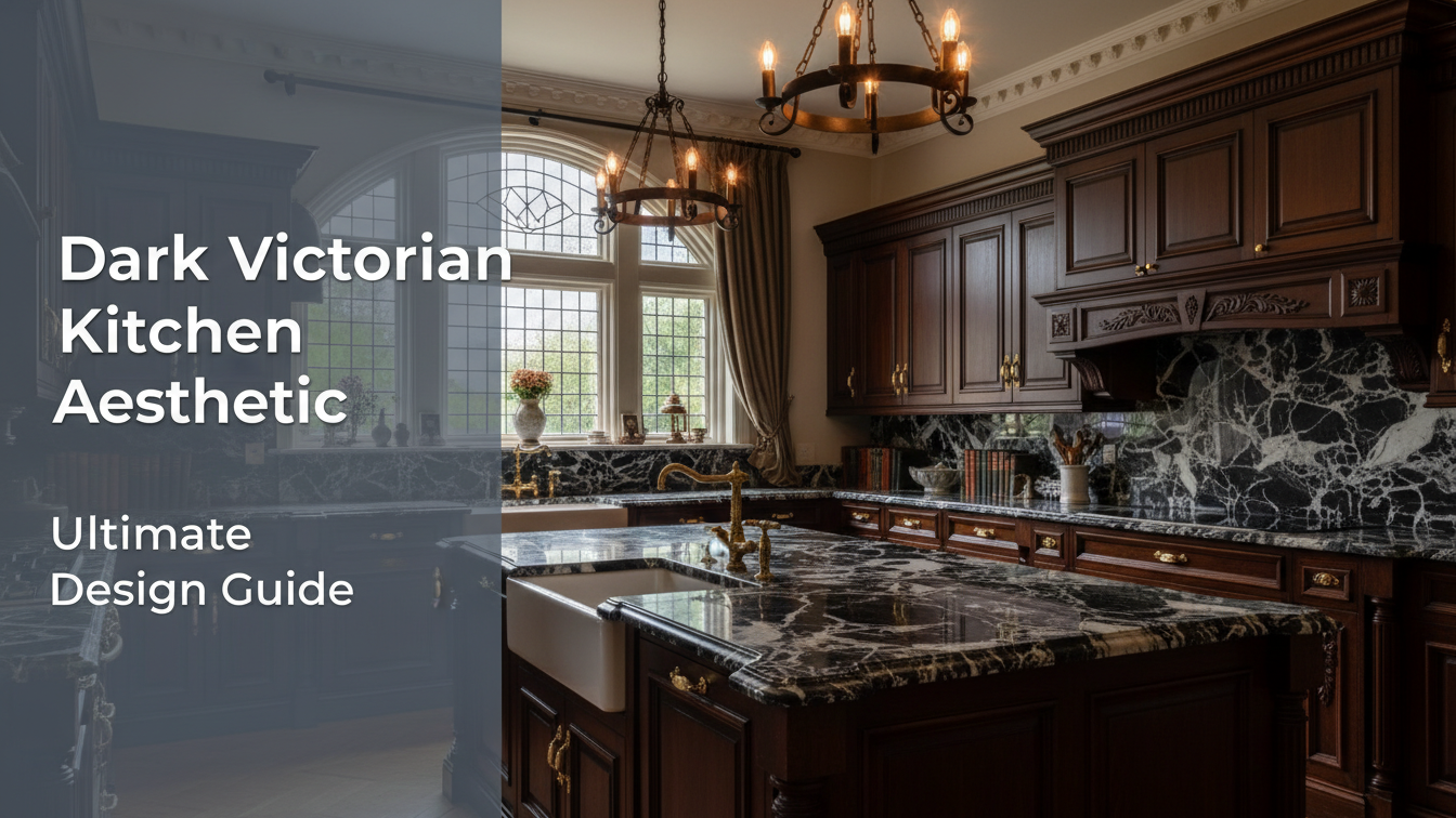 Dark Victorian Kitchen Aesthetic Ultimate Design Guide 2026