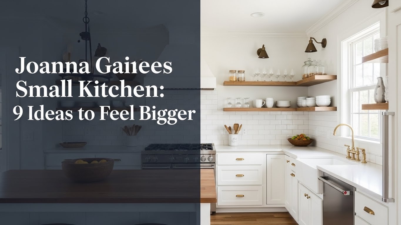Joanna Gaines Small Kitchen: 9 Ideas To Feel Bigger 2026