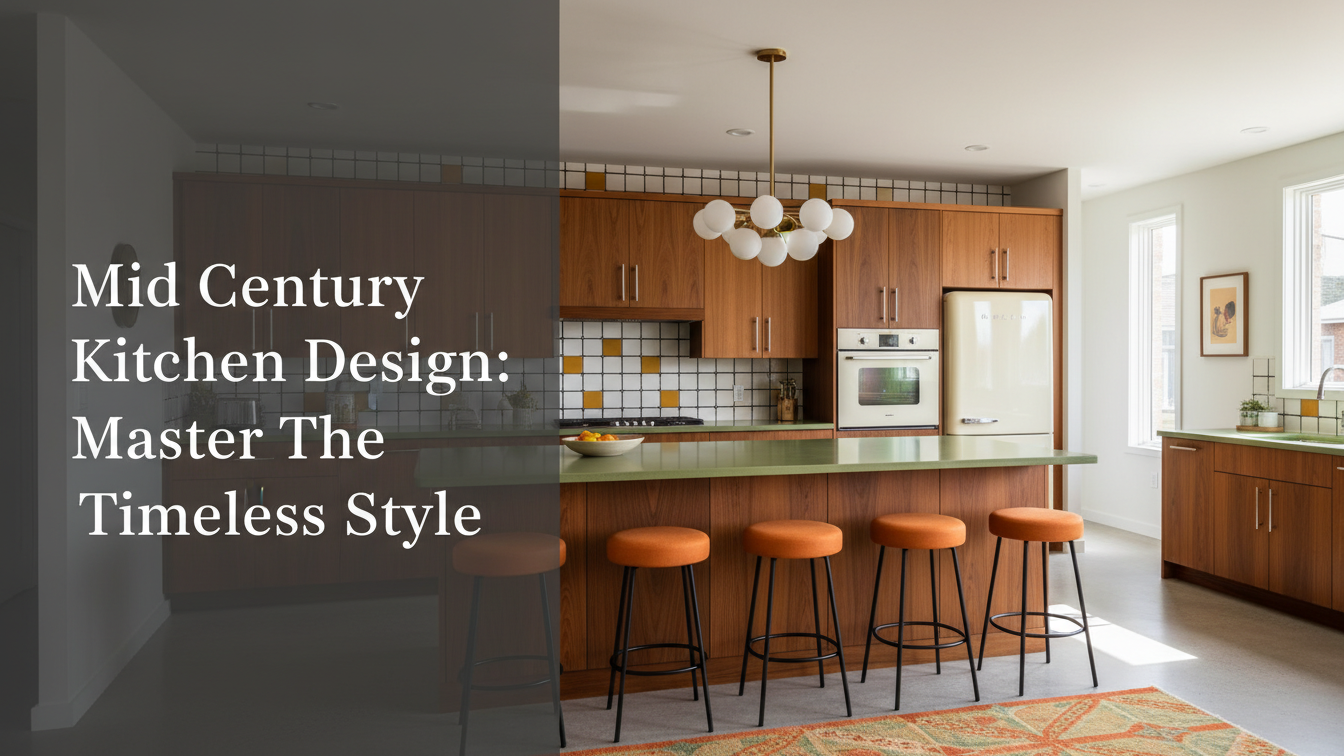 Mid Century Modern Kitchen Design: Master The Timeless Style
