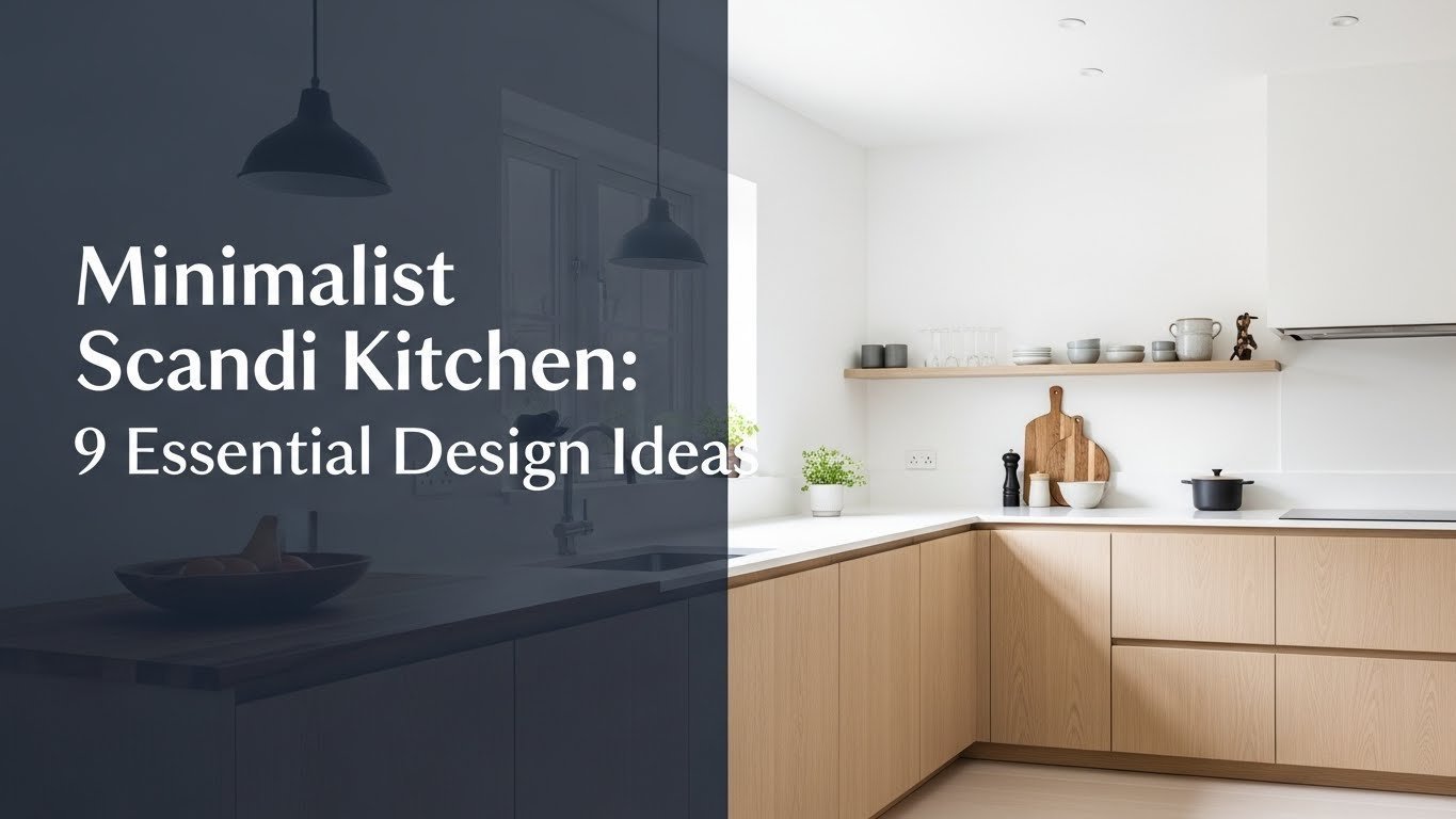 Minimalist Scandi Kitchen: 9 Essential Design Ideas For 2026 - Minimalist Essential Decor