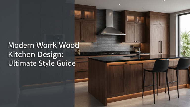 Modern Dark Wood Kitchen Design: Ultimate Style Guide [year]