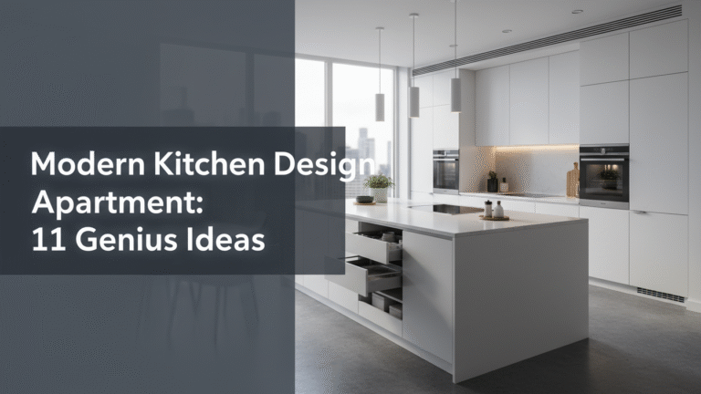 Modern Kitchen Design Apartment: 11 Genius Ideas for [year]