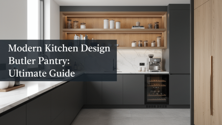 Modern Kitchen Design Butler Pantry: Ultimate Guide [year]
