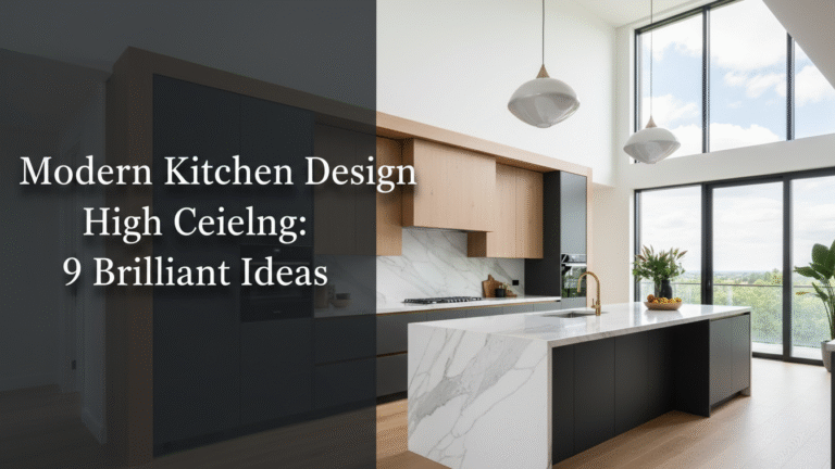 Modern Kitchen Design High Ceiling: 9 Brilliant Ideas [year]
