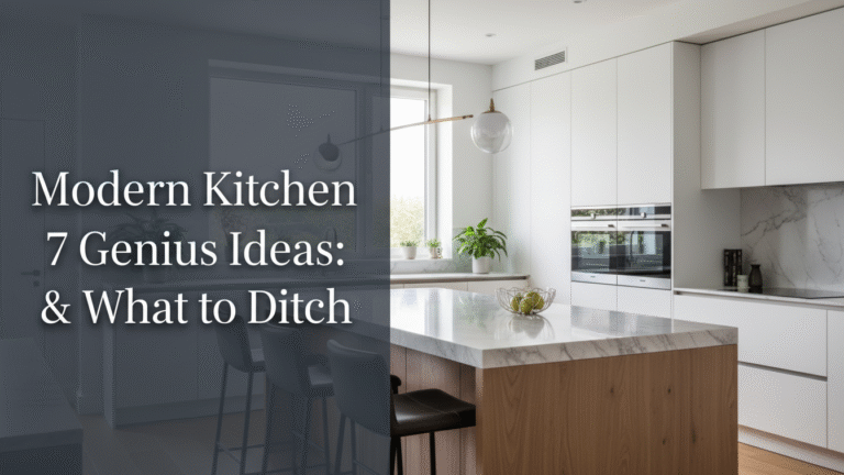 Modern Kitchen Trends [year]: 7 Genius Ideas & What to Ditch