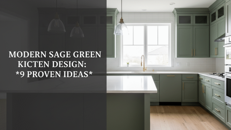 Modern Sage Green Kitchen Design: 9 Proven Ideas for [year]