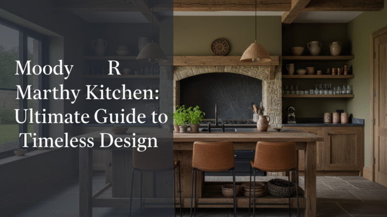 Moody Earthy Kitchen: The Ultimate Guide to Timeless Design in [year]