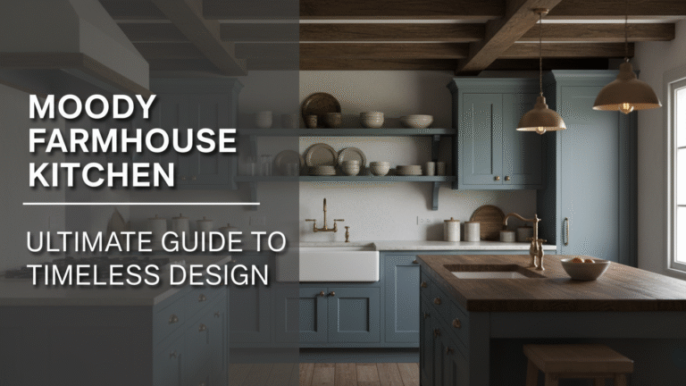 Moody Farmhouse Kitchen Ultimate Guide to Timeless Design
