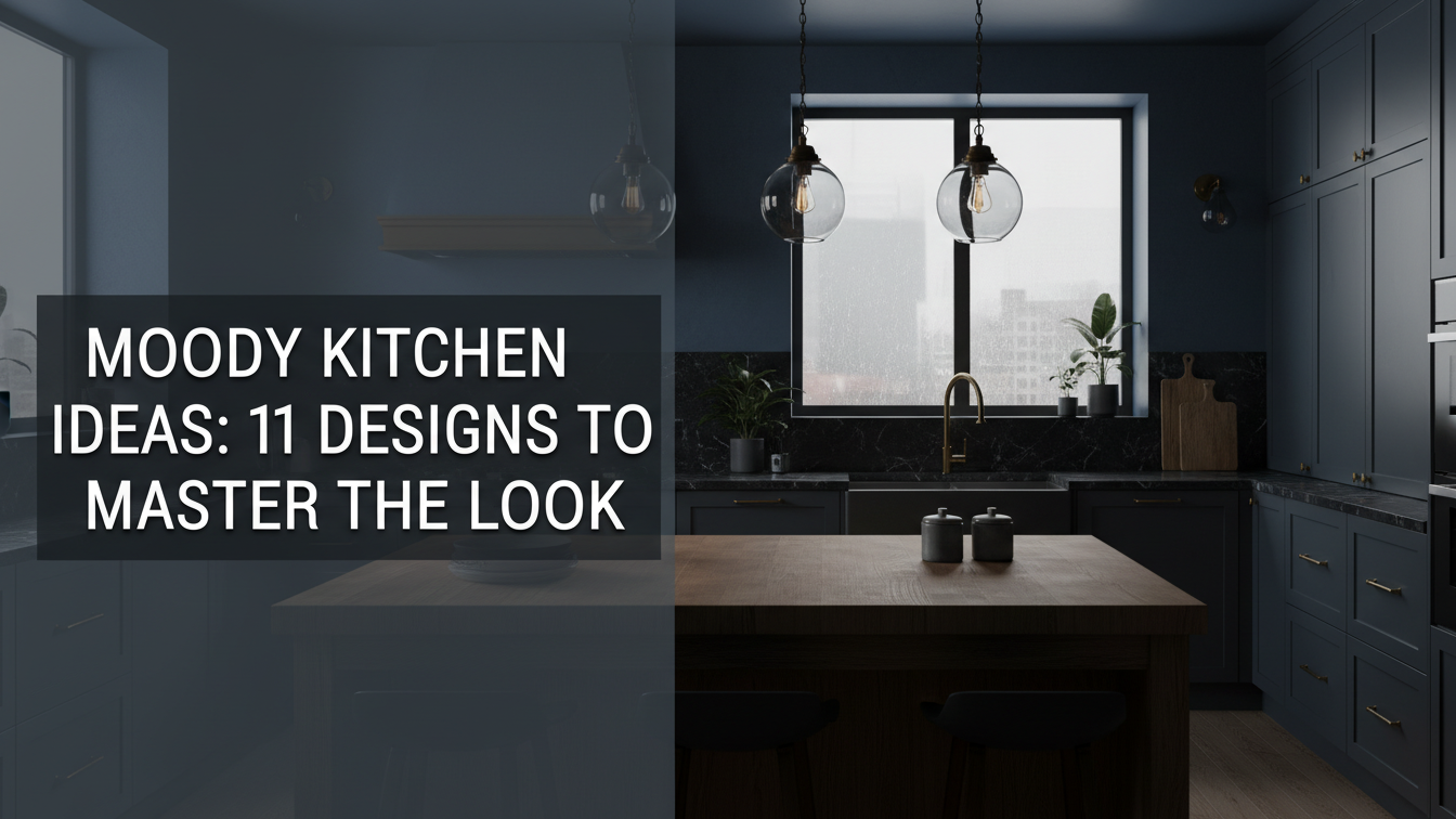 Moody Kitchen Ideas: 11 Designs To Master The Look 2026