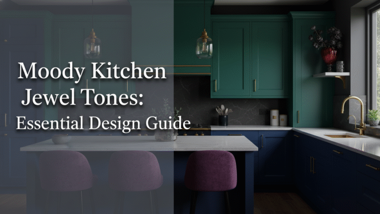 Moody Kitchen Jewel Tones: Essential Design Guide [year]