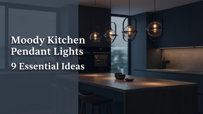 Moody Kitchen Pendant Lights 9 Essential Ideas for [year]