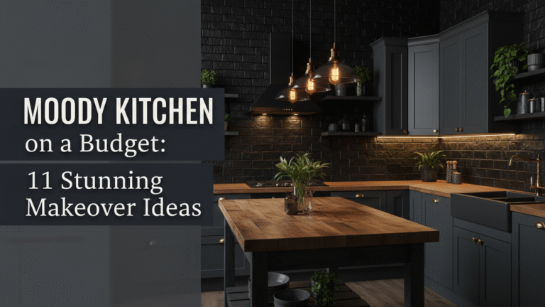 Moody Kitchen on a Budget: 11 Stunning Makeover Ideas [year]