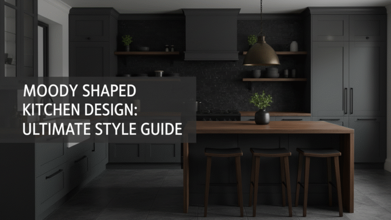 Moody U Shaped Kitchen Design: Ultimate Style Guide [year]