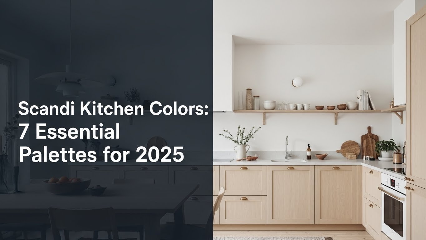 Scandi Kitchen Colors: 7 Essential Palettes For 2026