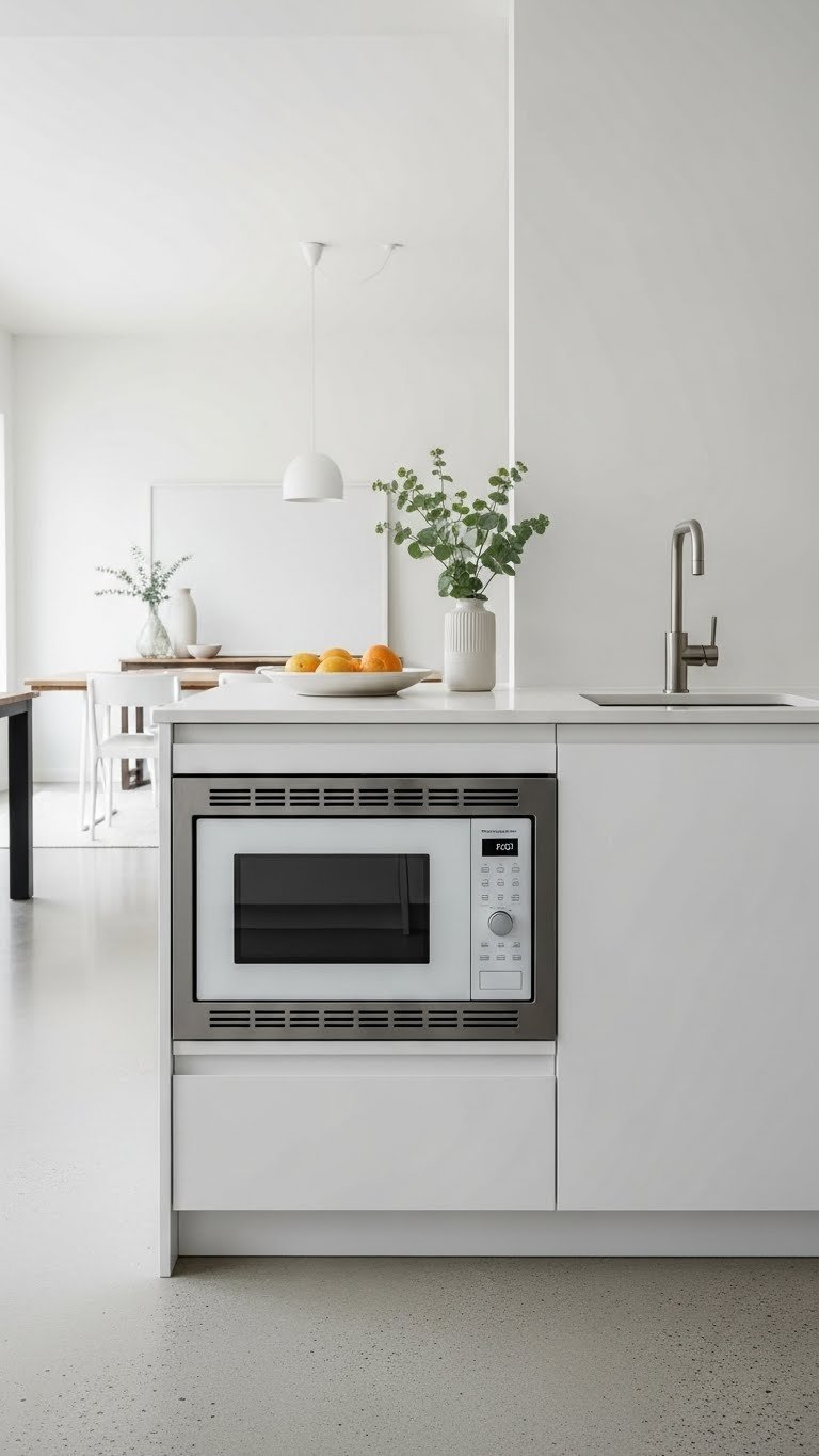 Small Kitchen Peninsula: 7 Genius Designs For Limited Space 13 Sleek kitchen peninsula with integrated appliances including dishwasher and seamless countertop design