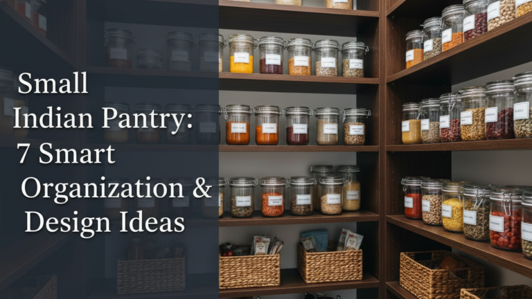 Small Indian Pantry: 7 Smart Organization &Amp; Design Ideas 6 Small Indian Pantry: 7 Smart Organization & Design Ideas