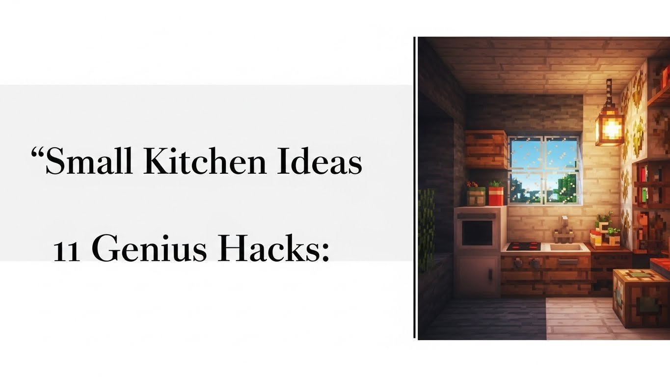 Small Kitchen Ideas Minecraft: 11 Genius Hacks For 2026
