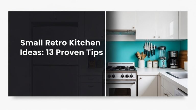 Small Retro Kitchen Ideas: 13 Proven Tips for [year]