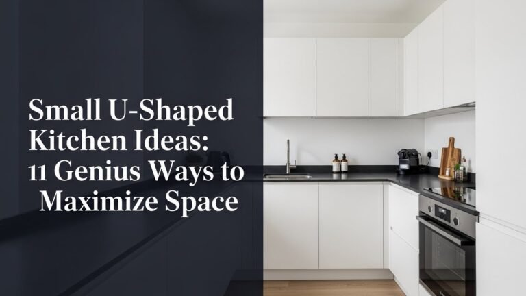 Small U-Shaped Kitchen Ideas: 11 Genius Ways to Maximize Space